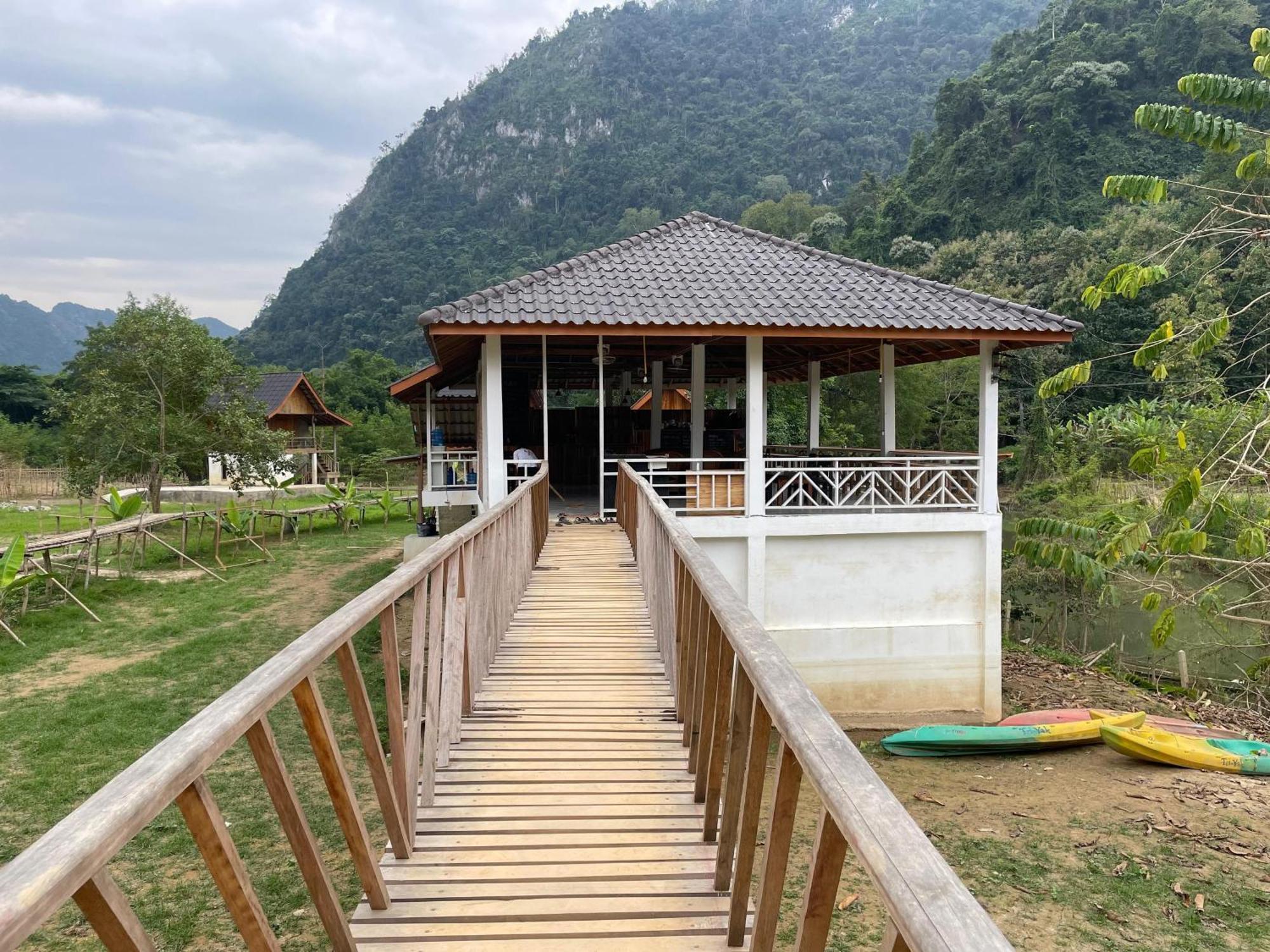 Eco Farm Stay And Hostel Nongkhiaw Exteriör bild