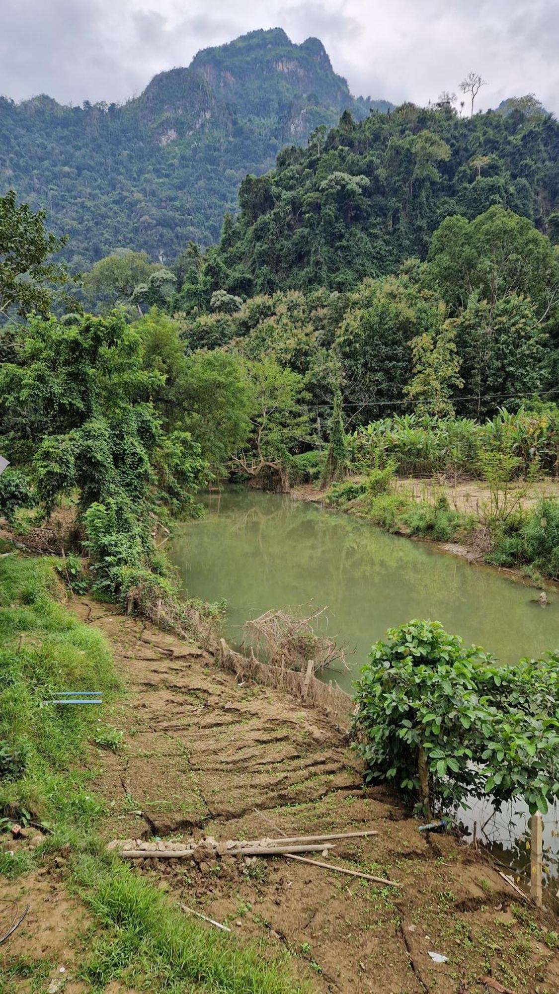 Eco Farm Stay And Hostel Nongkhiaw Exteriör bild