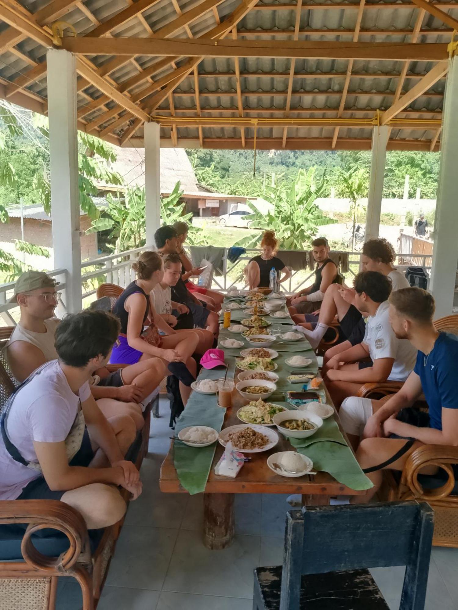 Eco Farm Stay And Hostel Nongkhiaw Exteriör bild