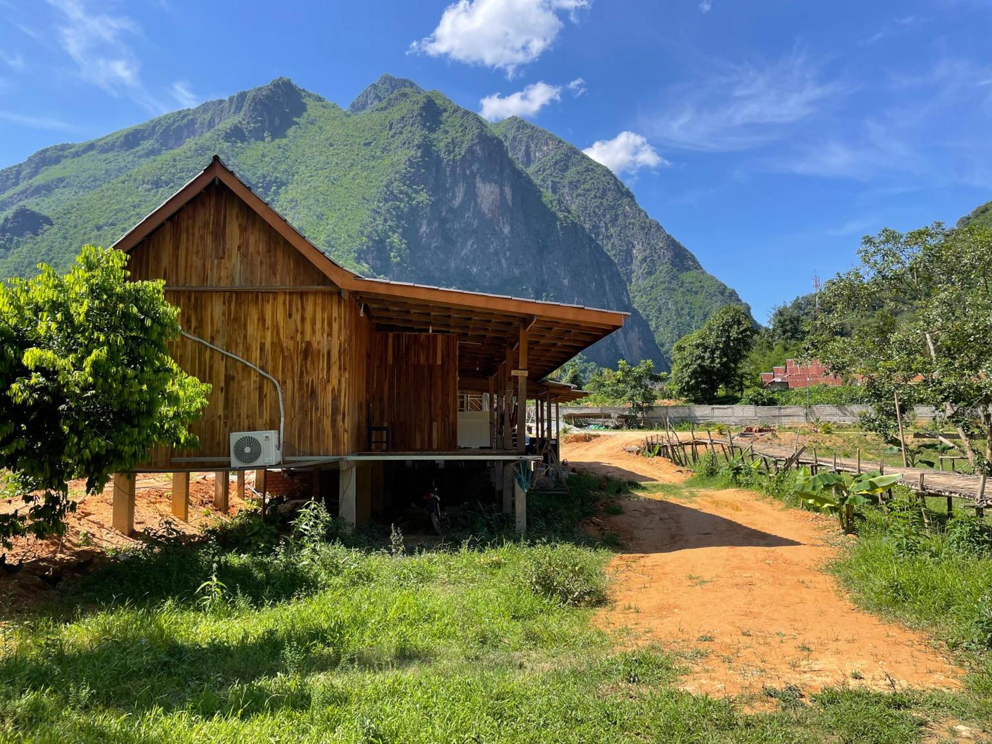 Eco Farm Stay And Hostel Nongkhiaw Exteriör bild