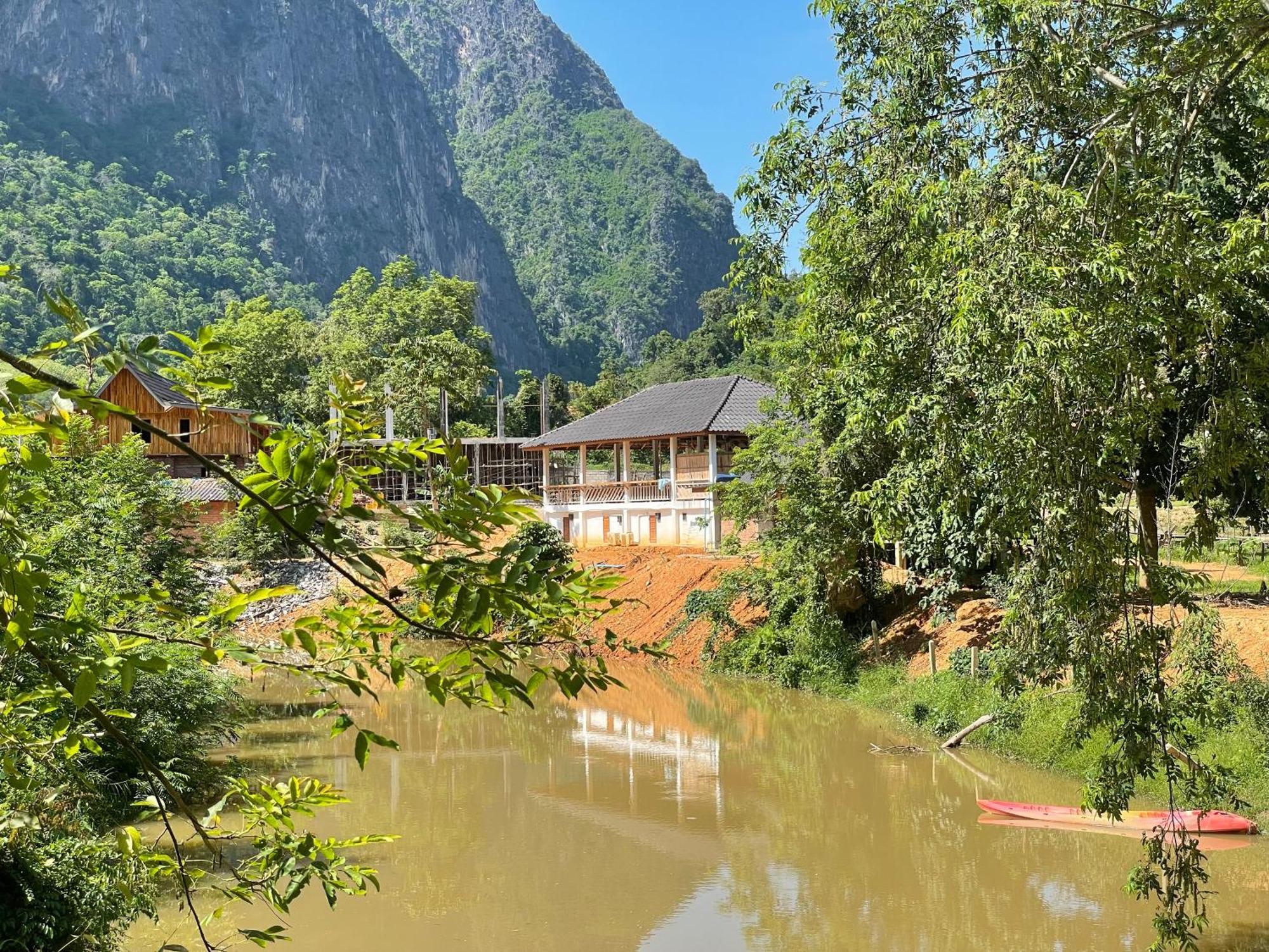 Eco Farm Stay And Hostel Nongkhiaw Exteriör bild